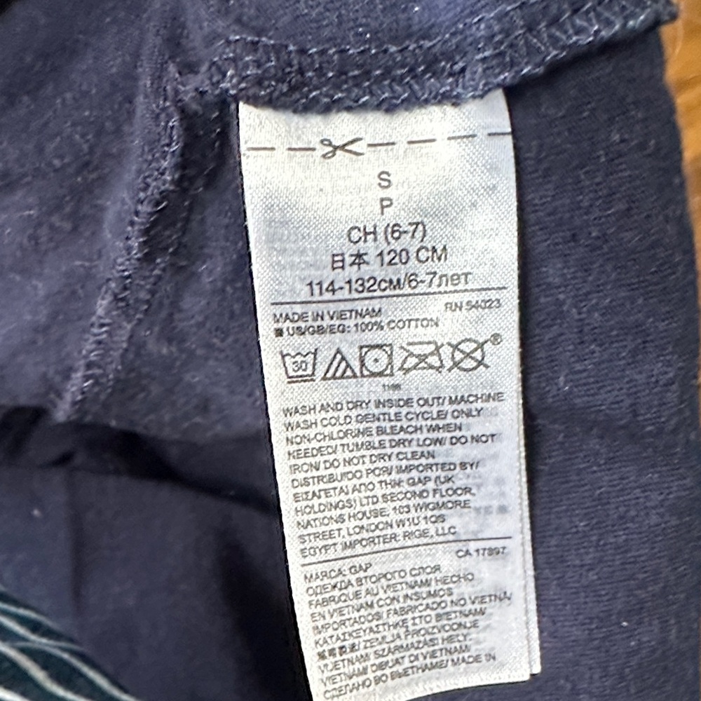 LAST CHANCE OFFER: GAP Navy Glitter Kids Dress - Picture 4 of 4
